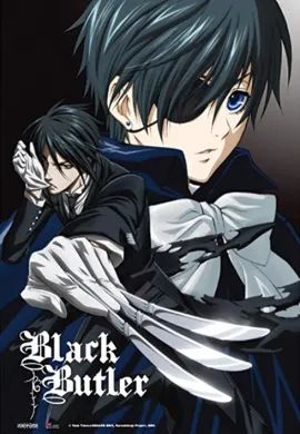 โปสเตอร์ Black Butler I คนลึกไขปริศนาลับ ภาค1 พากย์ไทย (เสียง True ) ตอนที่ 1-25 พากย์ไทย ดูอนิเมะออนไลน์