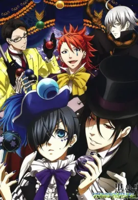 โปสเตอร์ Black Butler III คนลึกไขปริศนาลับ ภาค3 ตอนที่ 1-10 ซับไทย ดูอนิเมะออนไลน์