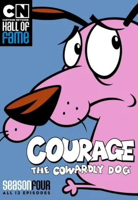 โปสเตอร์ Courage The Cowardly Dog Season 4 หมาน้อยผู้กล้าหาญ ซีซั่น 4 ตอนที่ 1-21 พากย์ไทย ดูอนิเมะออนไลน์
