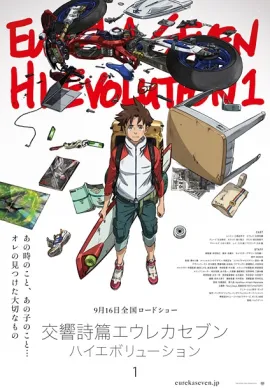 โปสเตอร์ Eureka Seven Hi Evolution ยูเรก้า เซเว่น ไฮเอโวลูชั่น ดูอนิเมะออนไลน์