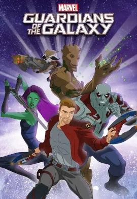 โปสเตอร์ Guardians of the Galaxy Season 2 ผู้พิทักษ์แห่งกาแล็กซี่ ซีซั่น 2 ตอนที่ 1-26 พากย์ไทย ดูอนิเมะออนไลน์
