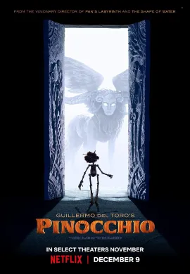 โปสเตอร์ Guillermo del Toro’s Pinocchio พิน็อกคิโอ หุ่นน้อยผจญภัย โดยกีเยร์โม เดล โตโร ดูอนิเมะออนไลน์