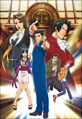 โปสเตอร์ Gyakuten Saiban Ace Attorney  ตอนที่ 1-24 ซับไทย ดูอนิเมะออนไลน์