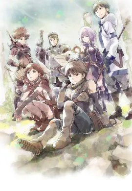 โปสเตอร์ Hai to Gensou no Grimgar ขี้เถ้าในกริมการ์แดนมายา ตอนที่ 1-12 ซับไทย ดูอนิเมะออนไลน์