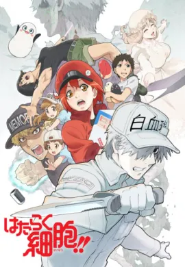 โปสเตอร์ Hataraku Saibou (Cells at Work!) Season 2 เซลล์ขยัน พันธุ์เดือด ซีซั่น 2 ตอนที่ 1-8 พากย์ไทย ดูอนิเมะออนไลน์