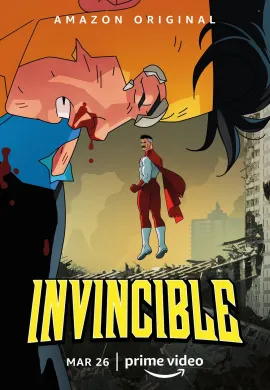 โปสเตอร์ Invincible ยอดมนุษย์อินวินซิเบิล ตอนที่ 1-8 พากย์ไทย ดูอนิเมะออนไลน์