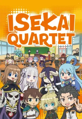 โปสเตอร์ Isekai Quartet  ตอนที่ 1-12 ซับไทย ดูอนิเมะออนไลน์
