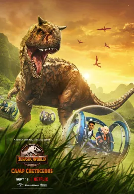 โปสเตอร์ Jurassic World Camp Cretaceous Season 1 จูราสสิค เวิลด์ ค่ายครีเทเชียส ปี1 ตอนที่ 1-8 พากย์ไทย ดูอนิเมะออนไลน์