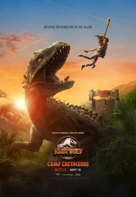 โปสเตอร์ Jurassic World Camp Cretaceous Season 2 จูราสสิค เวิลด์ ค่ายครีเทเชียส ปี2 ตอนที่ 1-8 พากย์ไทย ดูอนิเมะออนไลน์
