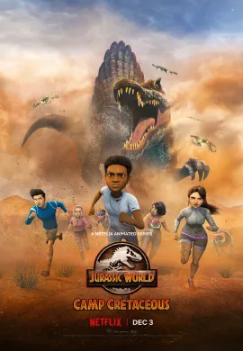 โปสเตอร์ Jurassic World Camp Cretaceous Season 4 จูราสสิค เวิลด์ ค่ายครีเทเชียส ปี4 ตอนที่ 1-11 พากย์ไทย ดูอนิเมะออนไลน์