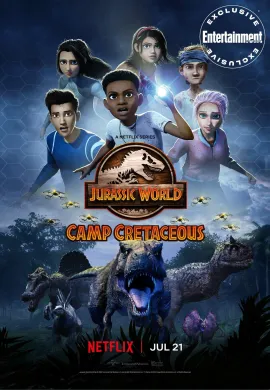 โปสเตอร์ Jurassic World Camp Season 5 (2022) จูราสสิค เวิลด์ ค่ายครีเทเชียส ตอนที่ 1-12 พากย์ไทย ดูอนิเมะออนไลน์