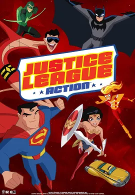 โปสเตอร์ Justice League Action จัสติซลีกแอคชั่น ตอนที่ 1-52 พากย์ไทย ดูอนิเมะออนไลน์