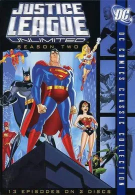 โปสเตอร์ Justice League Unlimited S 02 จัสติสลีค อันลิมิเต็ด ภาค2 ตอนที่ 1-13 พากย์ไทย ดูอนิเมะออนไลน์
