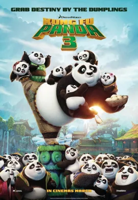 โปสเตอร์ Kung Fu Panda กังฟูแพนด้า ภาค3 ดูอนิเมะออนไลน์