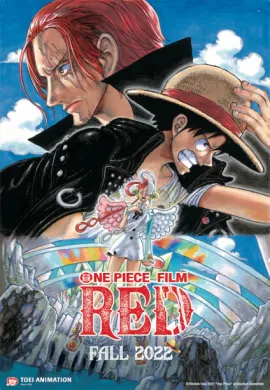 โปสเตอร์ ONE PIECE FILM RED วันพีซ ฟิล์ม เรด ดูอนิเมะออนไลน์
