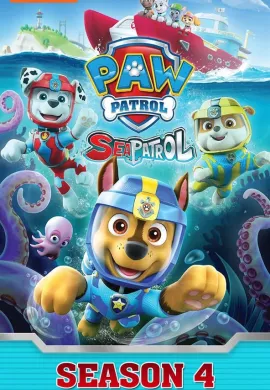 โปสเตอร์ Paw Patrol Season 4 ขบวนการสี่ขาผจญภัย ปี 4 ตอนที่ 1-26 พากย์ไทย ดูอนิเมะออนไลน์