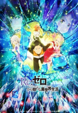 โปสเตอร์ Re Zero kara Hajimeru Isekai Seikatsu 2nd Season รีเซทชีวิต ฝ่าวิกฤตต่างโลก Part 2 ตอนที่ 1-12 ซับไทย ดูอนิเมะออนไลน์