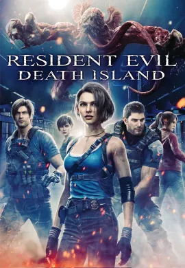 โปสเตอร์ Resident Evil Death Island ผีชีวะ วิกฤตเกาะมรณะ ดูอนิเมะออนไลน์