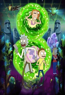 โปสเตอร์ Rick and Morty (2025) ริค แอนด์ มอร์ตี้ Seasons 8 ตอนที่ 1-10 พากย์ไทย ดูอนิเมะออนไลน์