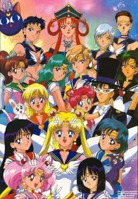 โปสเตอร์ Sailor Moon Sailor Stars เซเลอร์มูน เซเลอร์สตาร์ ภาค 5 ตอนที่ 1-34 พากย์ไทย ดูอนิเมะออนไลน์