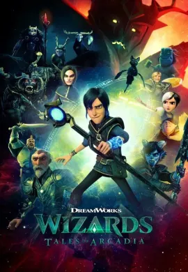 โปสเตอร์ Wizards Tales of Arcadia Season 1 วิซาร์ดส์ ตำนานแห่งอาร์เคเดีย ปี 1 ตอนที่ 1-10 พากย์ไทย ดูอนิเมะออนไลน์